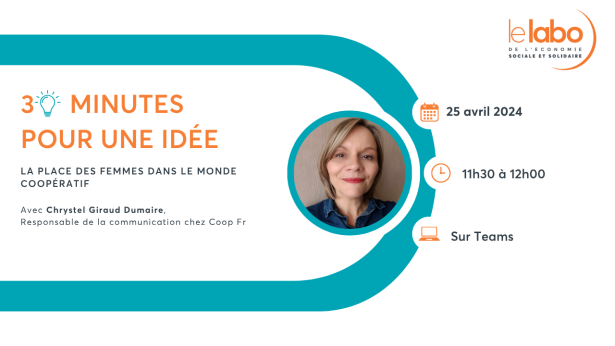 30 minutes pour une idée avec Coop Fr